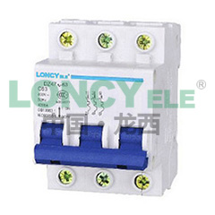 DZ47X-63  Модульный автоматический выключатель (МАВ) 